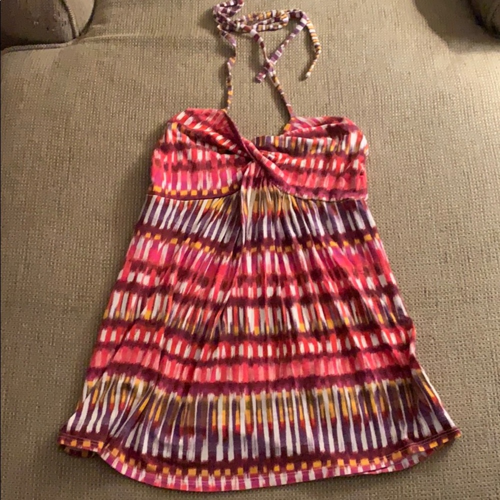 Multicolored halter top!